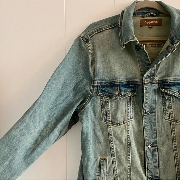 BERING DENIM JACKET (DIRTY INDIGO) - Crysp Denim - Picture 3 of 5